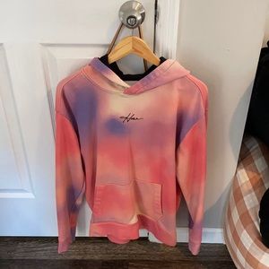 colorful Hollister hoodie